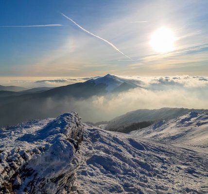 bieszczady zimą