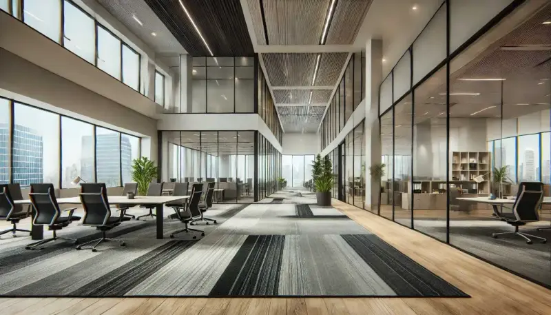 Mnogość wyboru w świecie wykładzin obiektowych